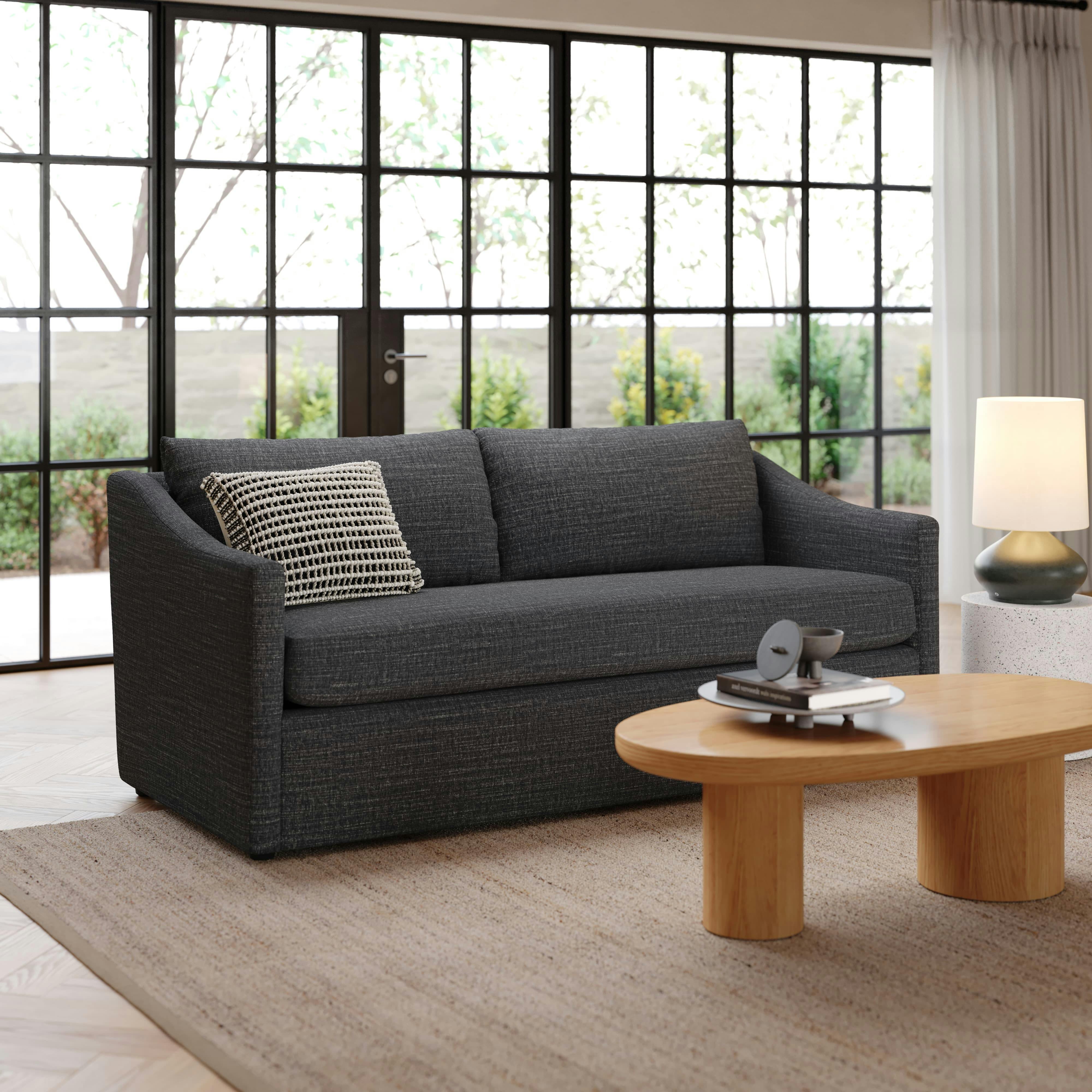 Landry Napa Charcoal 72
