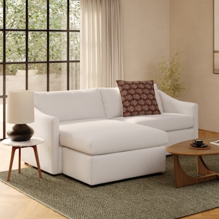 Landry 84.5" Reversible Storage Sectional - Napa White