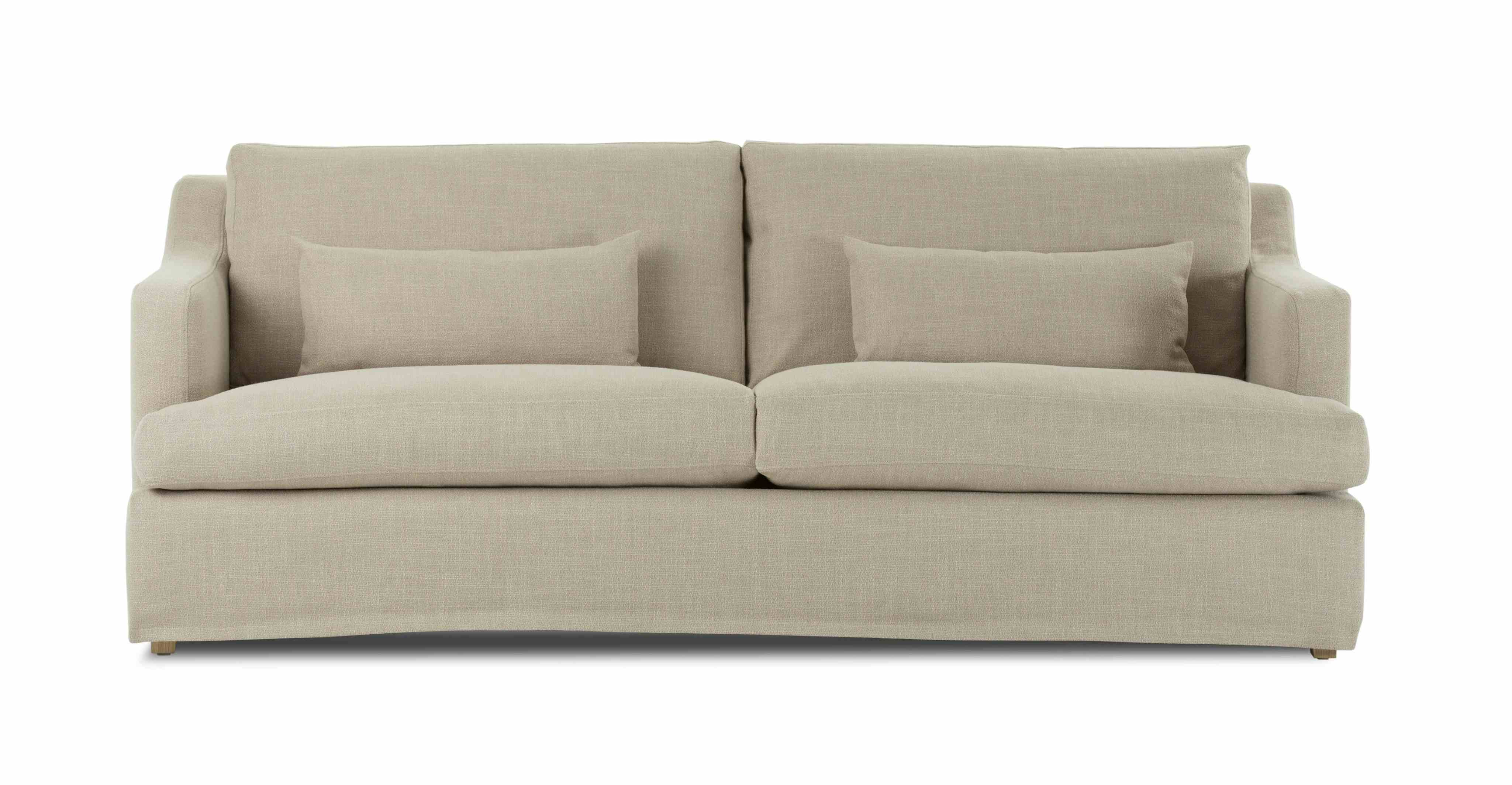 Newport Beige Sofa Sofas Article Modern, MidCentury and
