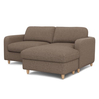 Vati 80" Right Storage Sectional - Buckler Brown