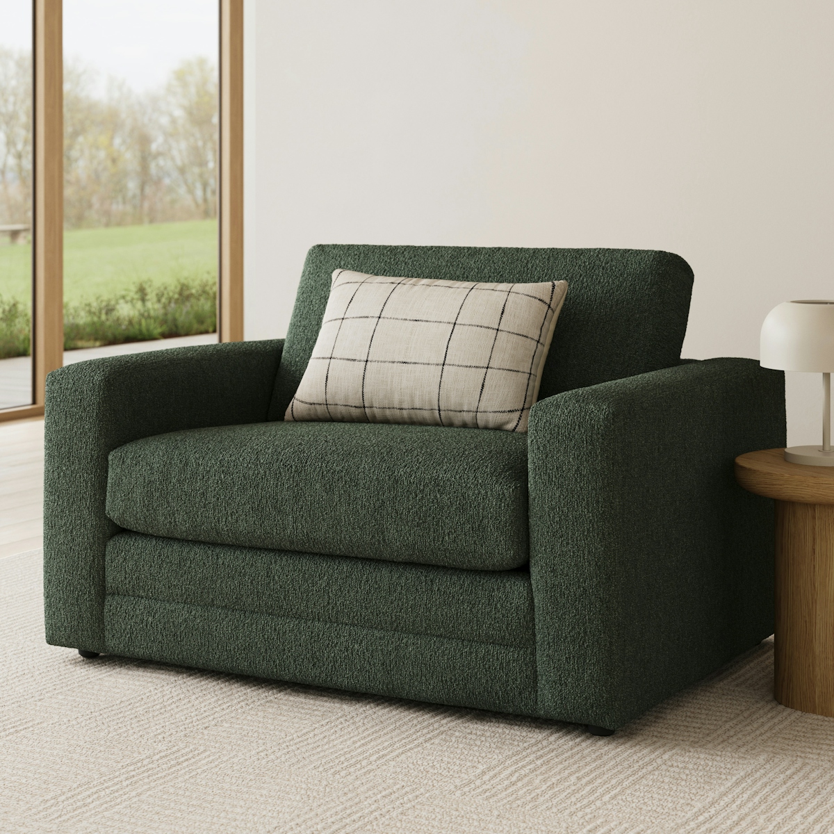 Riley Green Wool Bouclé Sleeper Chair | Article