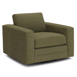 Riley 42" Grand Swivel Chair - Napa Moss