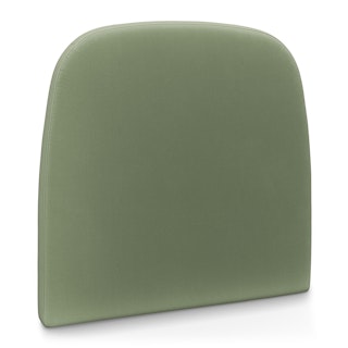 Kaleo Twin Velvet Headboard - Plush Pacific Sage