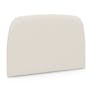 Kaleo Queen Headboard - Ivory Wool Bouclé