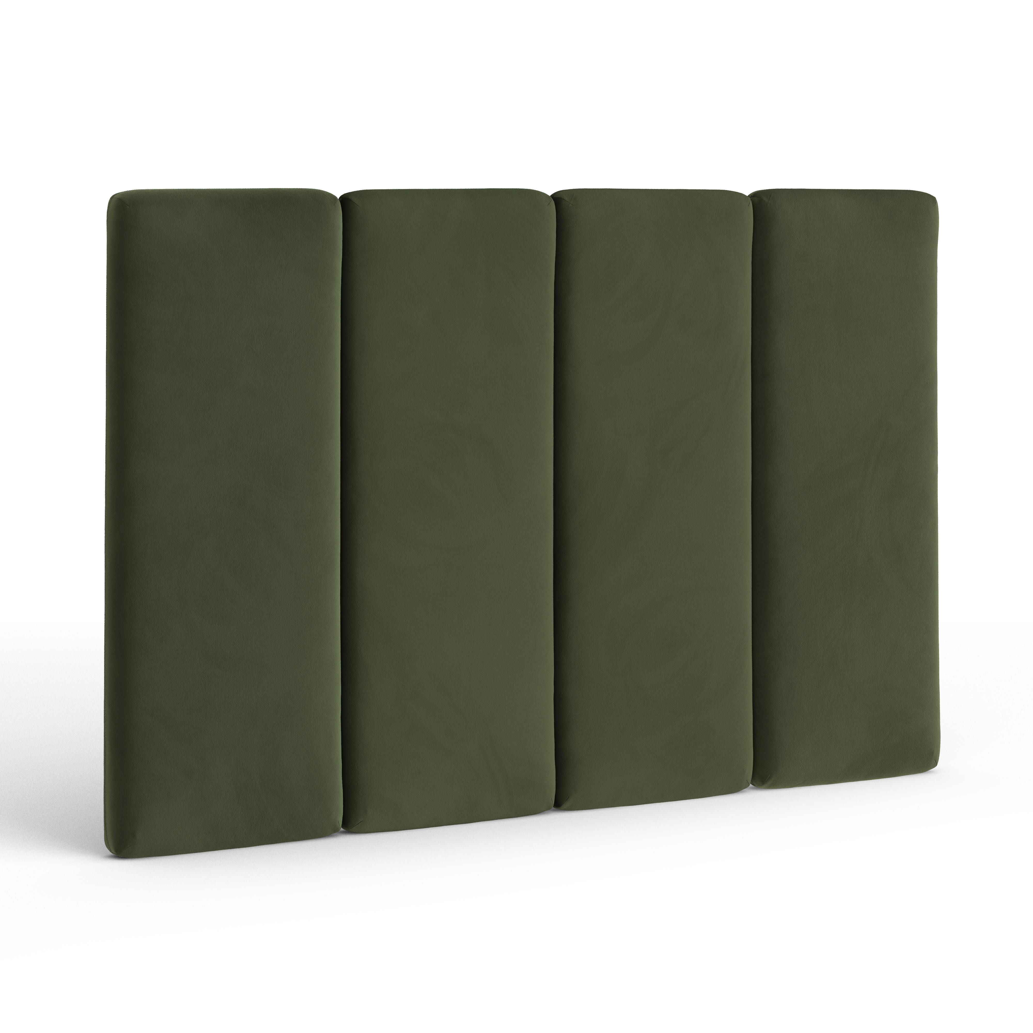 Noel Hale Fir Green Velvet King Wall-Mounted 60