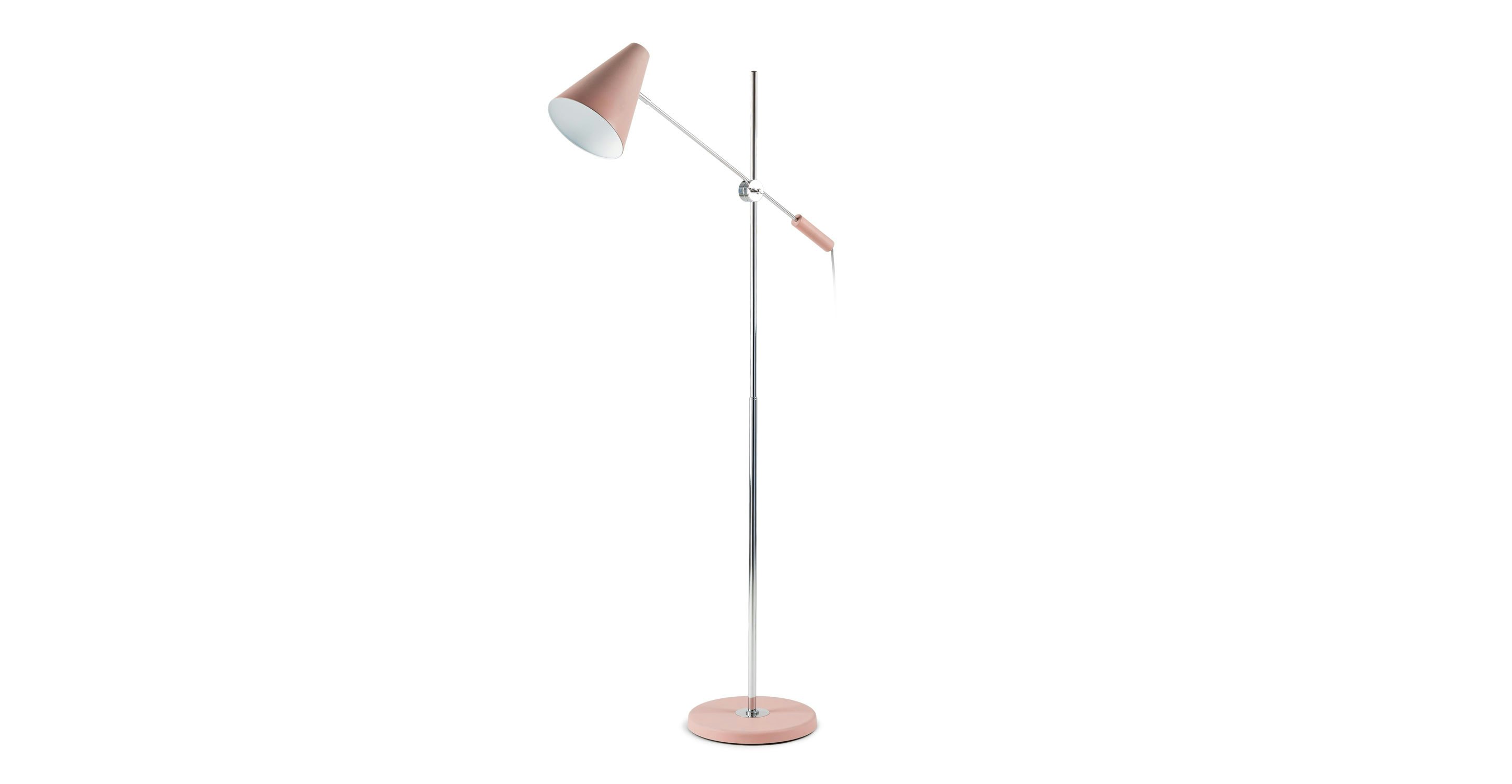 Beam Single Pink Floor Lamp