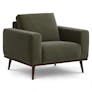 Rhett 38.5" Lounge Chair - Felted Green