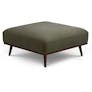 Rhett 38.5" Ottoman - Felted Green