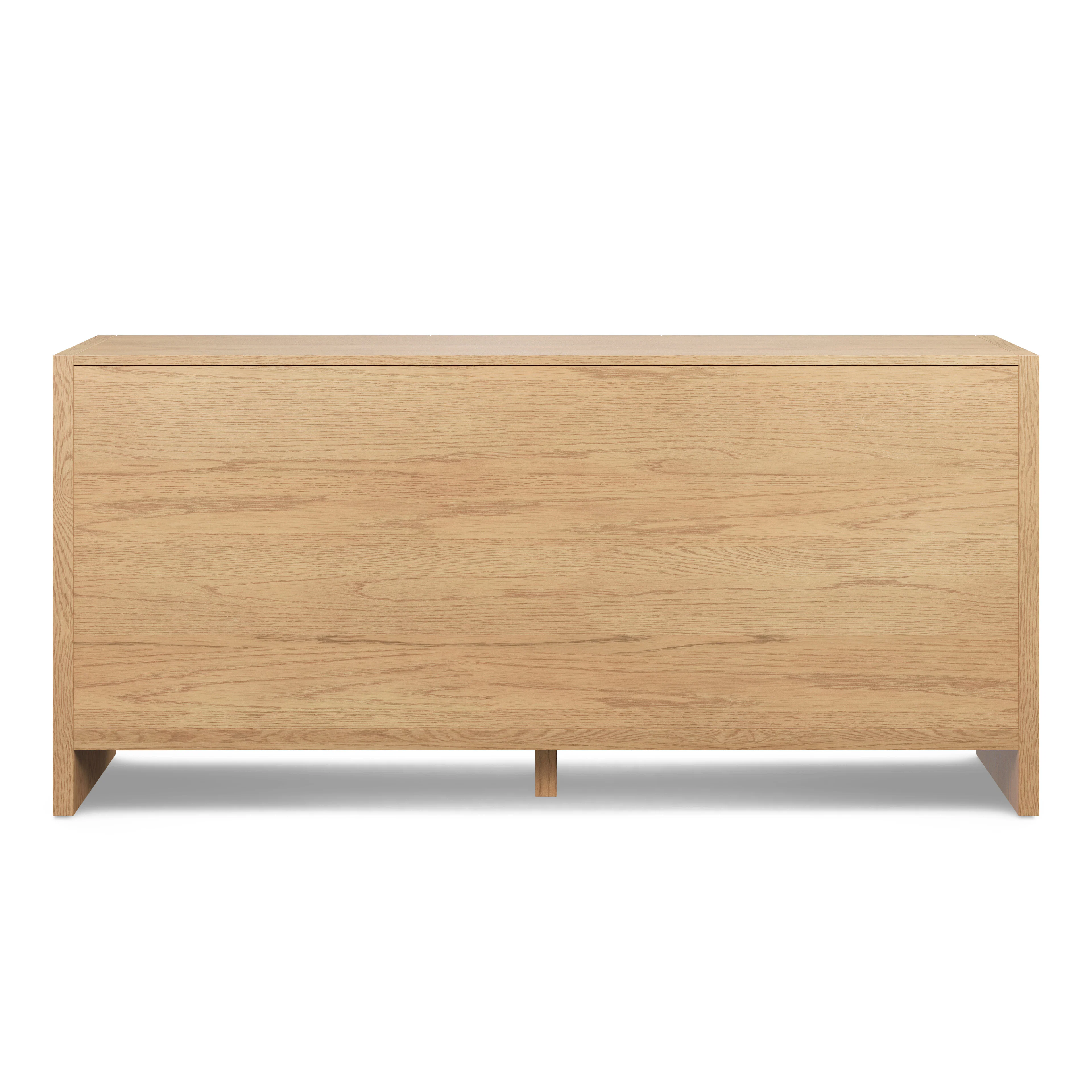 Leif 9-Drawer Triple Dresser - White Oak