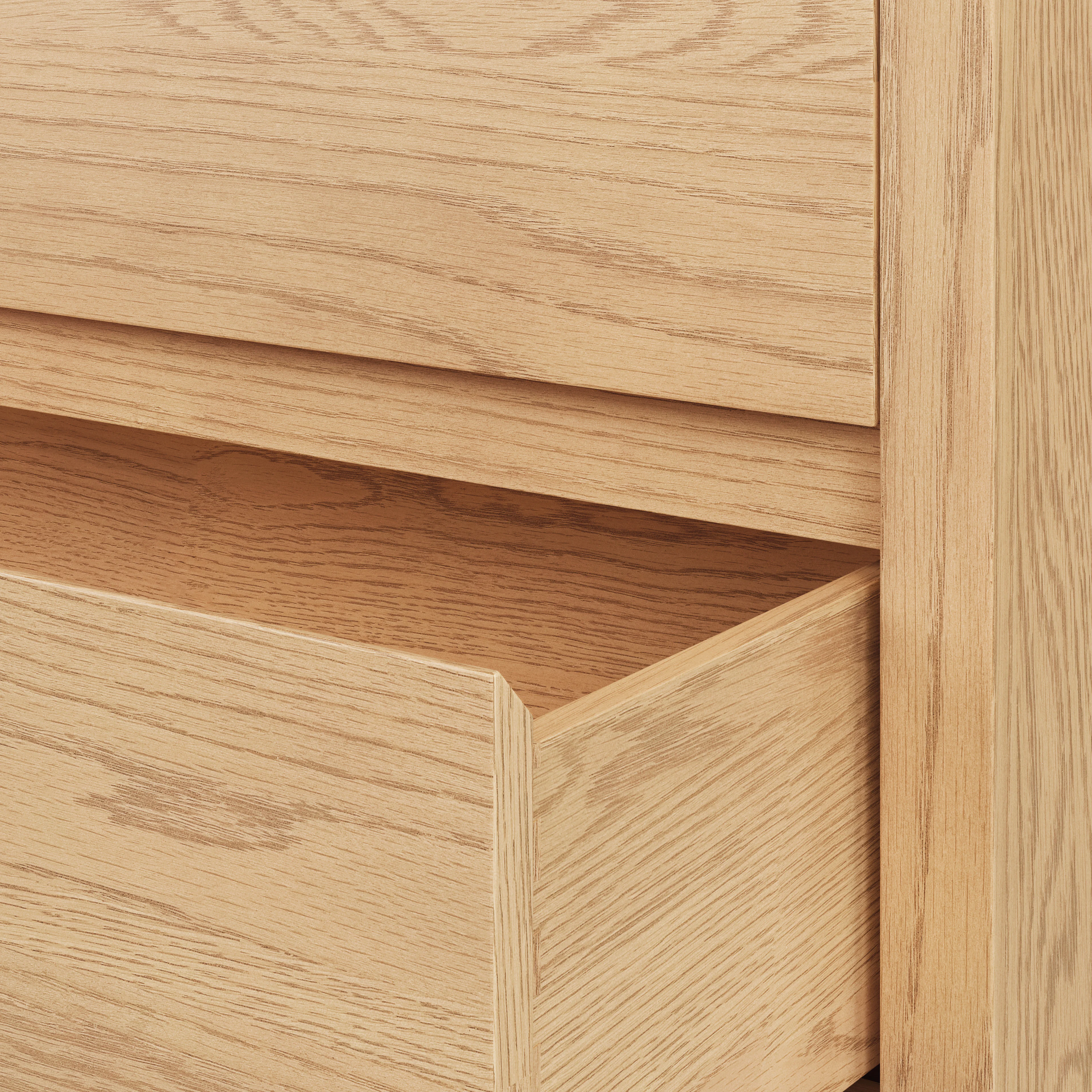 Leif 9-Drawer Triple Dresser - White Oak
