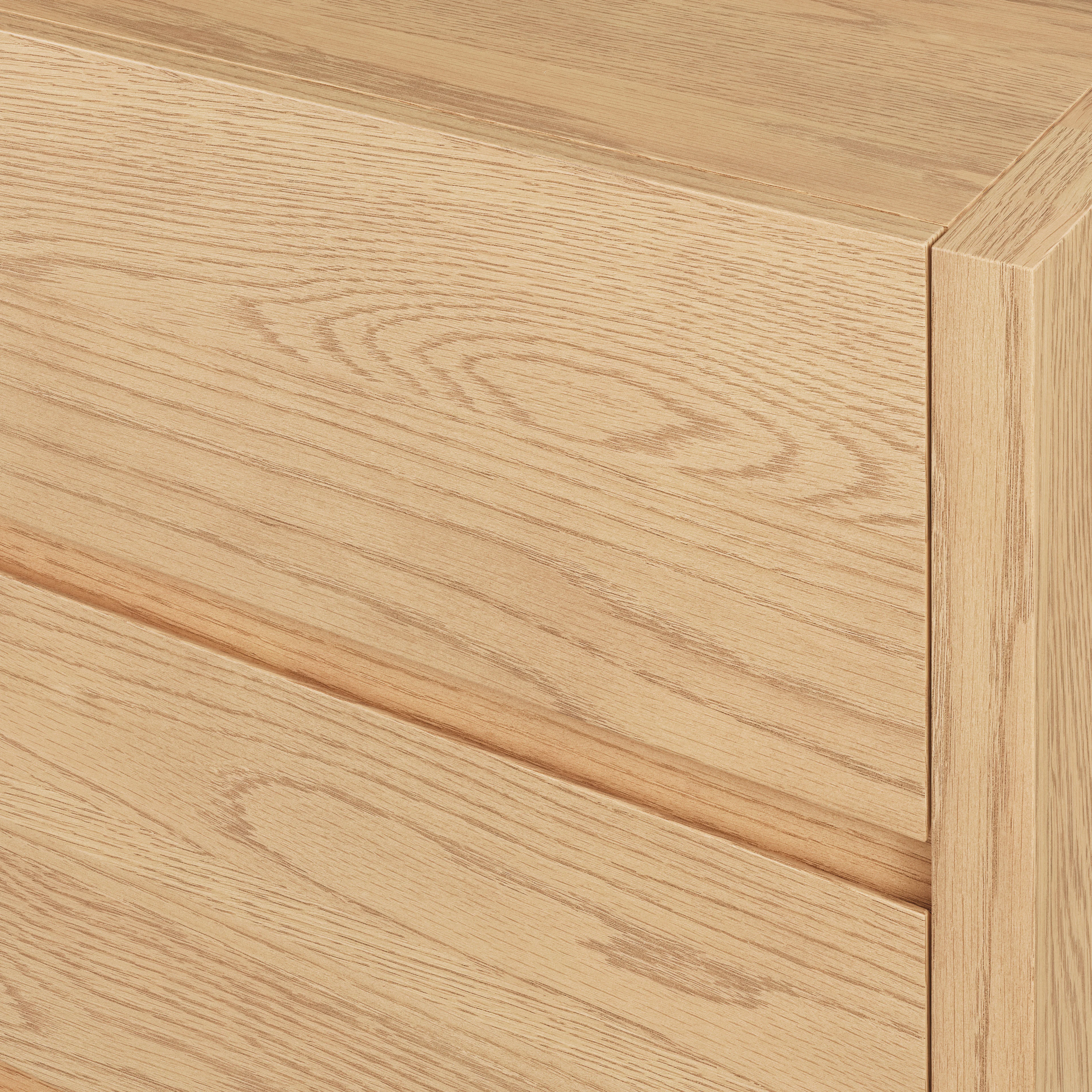 Leif 9-Drawer Triple Dresser - White Oak