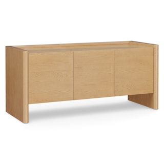 Torme 54" Media Unit - White Oak