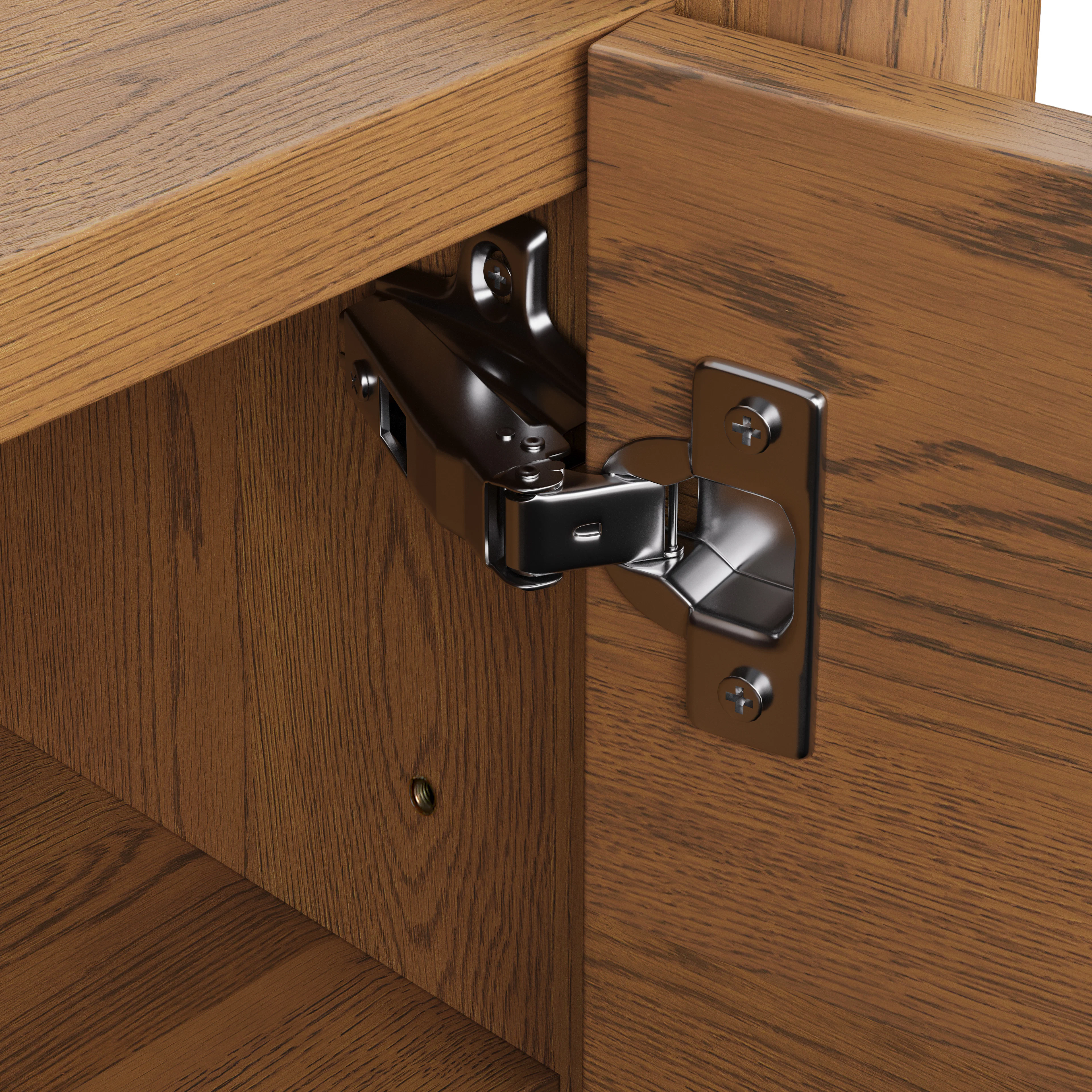Torme 54" Media Unit - Smoked Oak