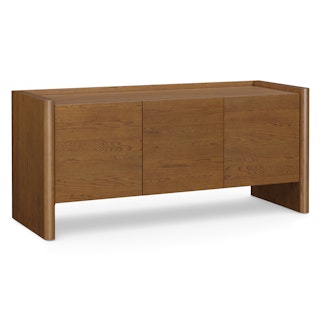 Torme 54" Media Unit - Smoked Oak