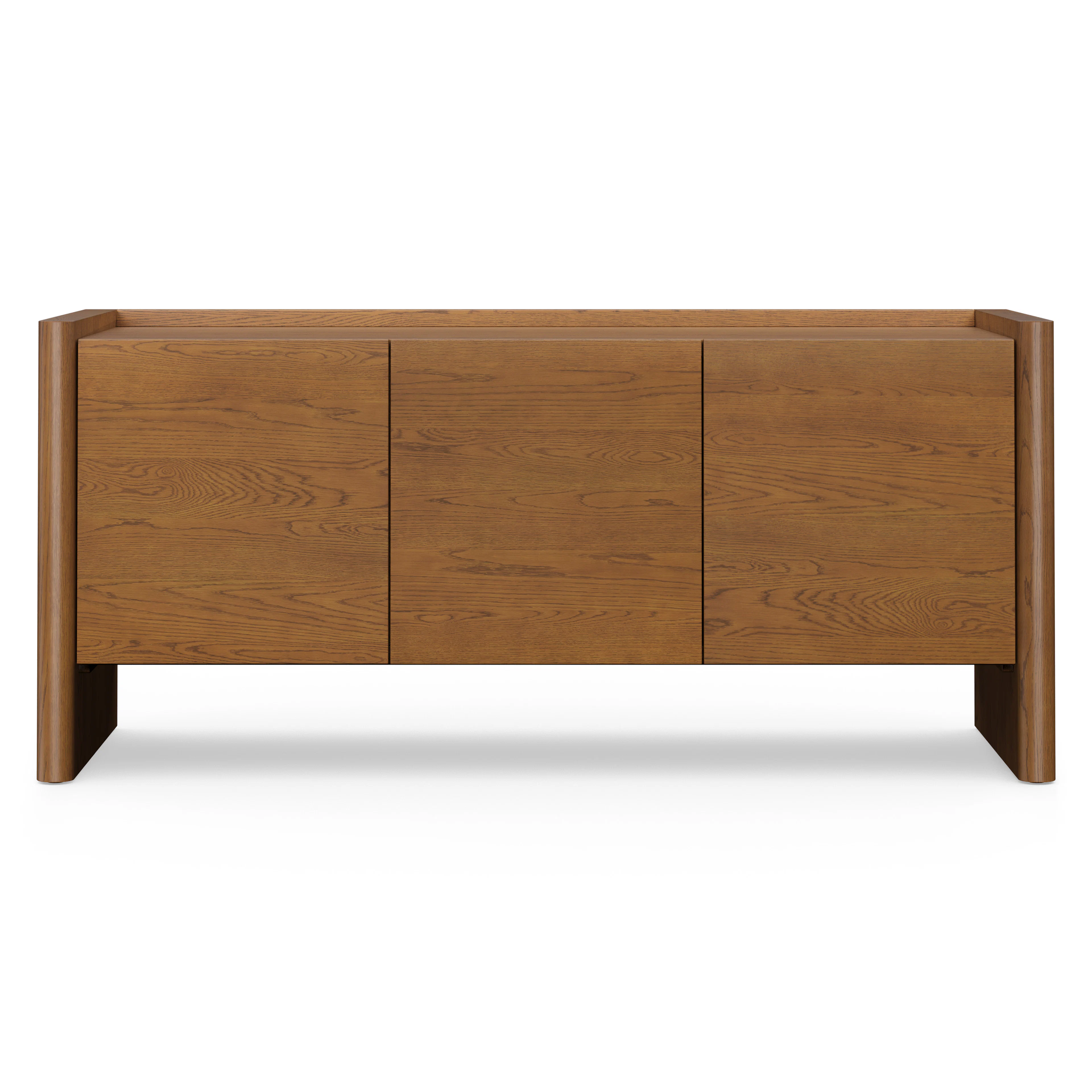 Torme 54" Media Unit - Smoked Oak