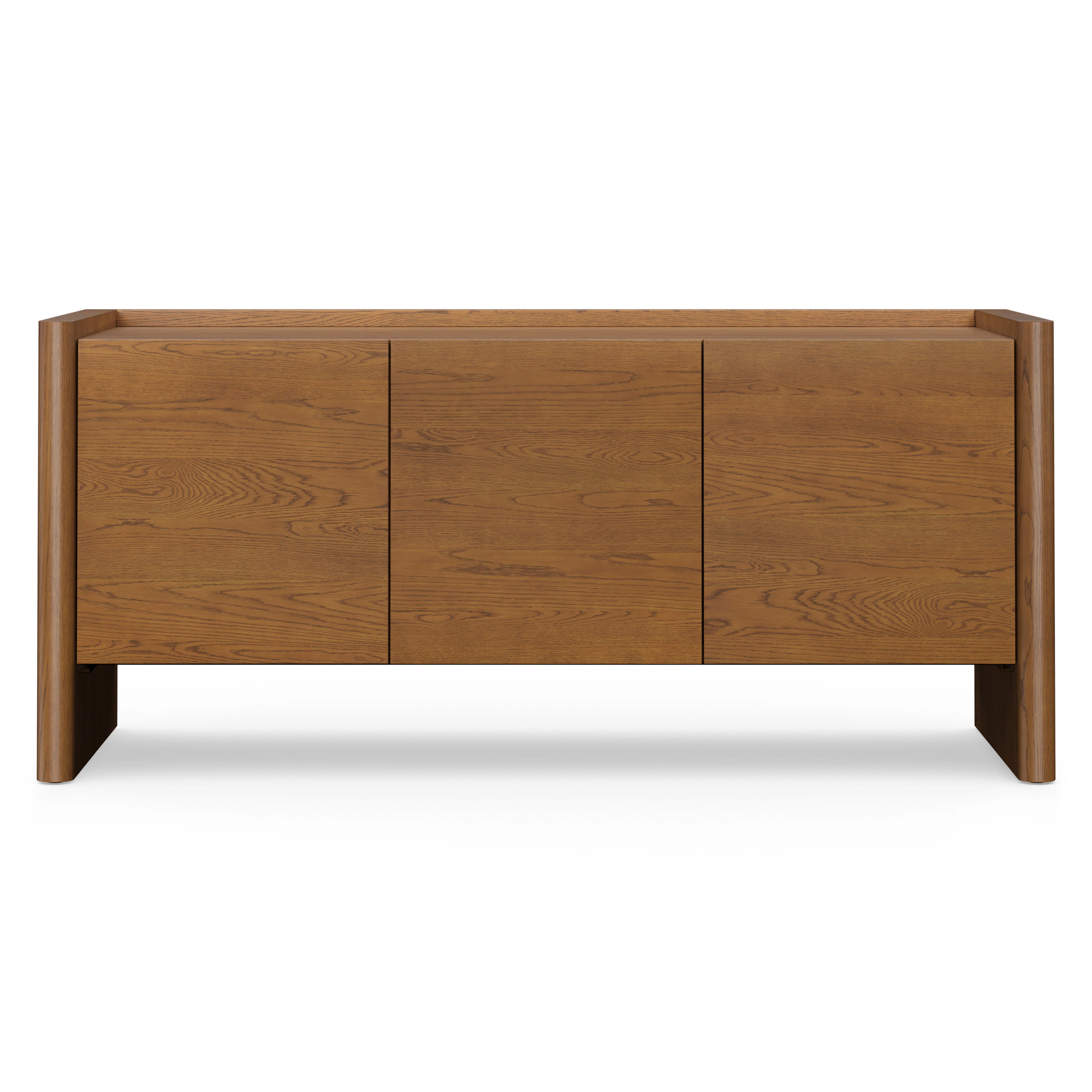 Torme 54" Media Unit - Smoked Oak