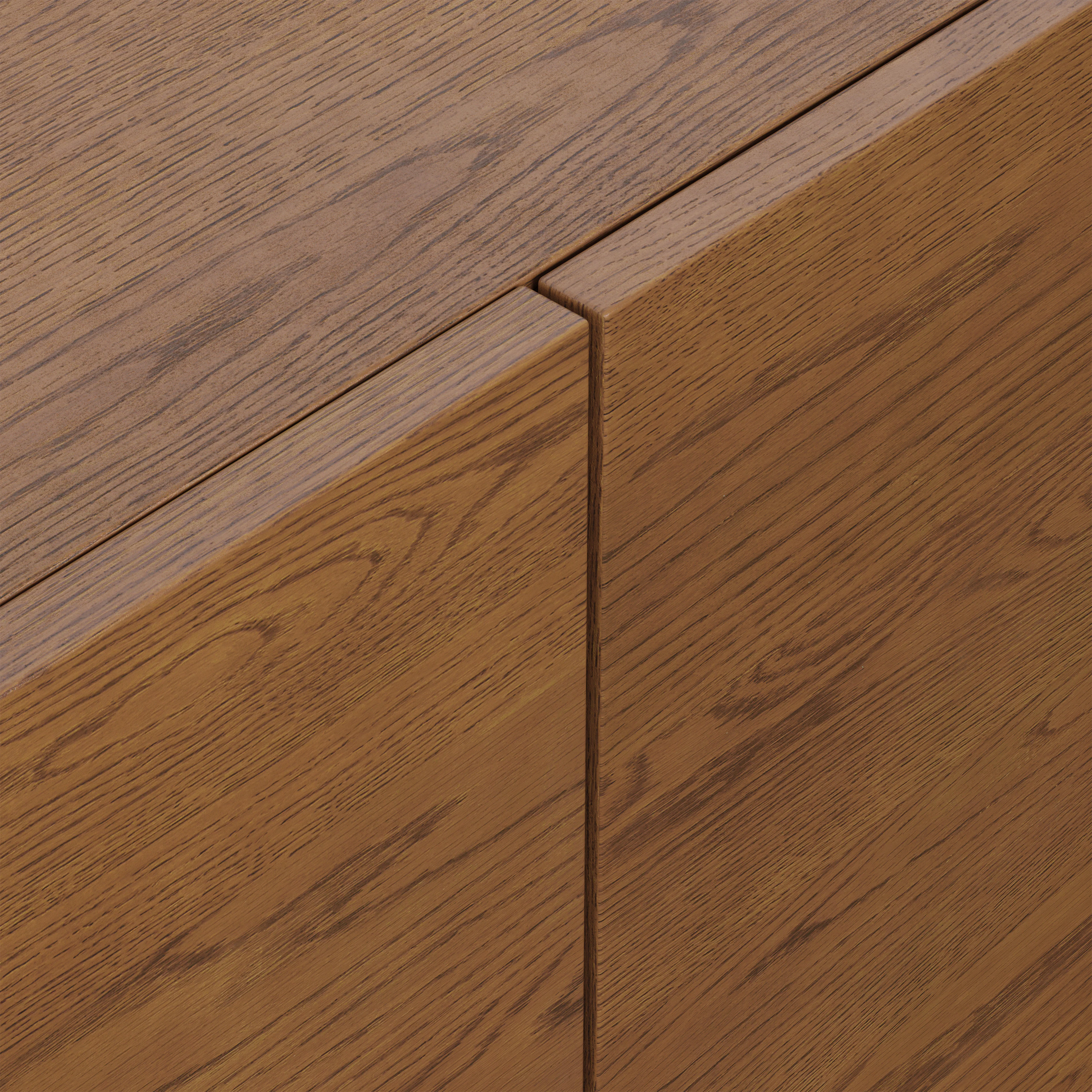 Torme 54" Media Unit - Smoked Oak