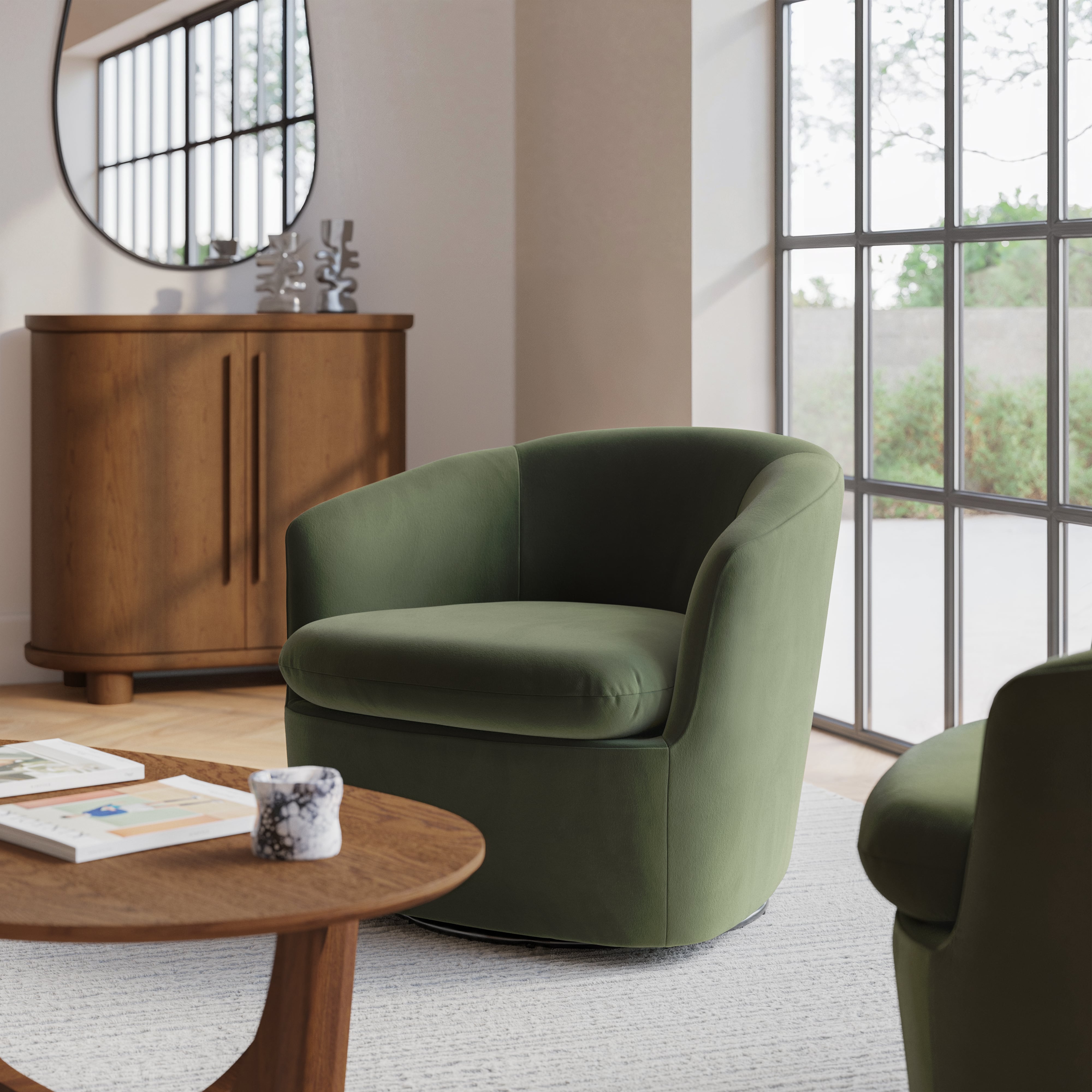 Article Turoy Swivel Lounge Chair - Thumbnail 3