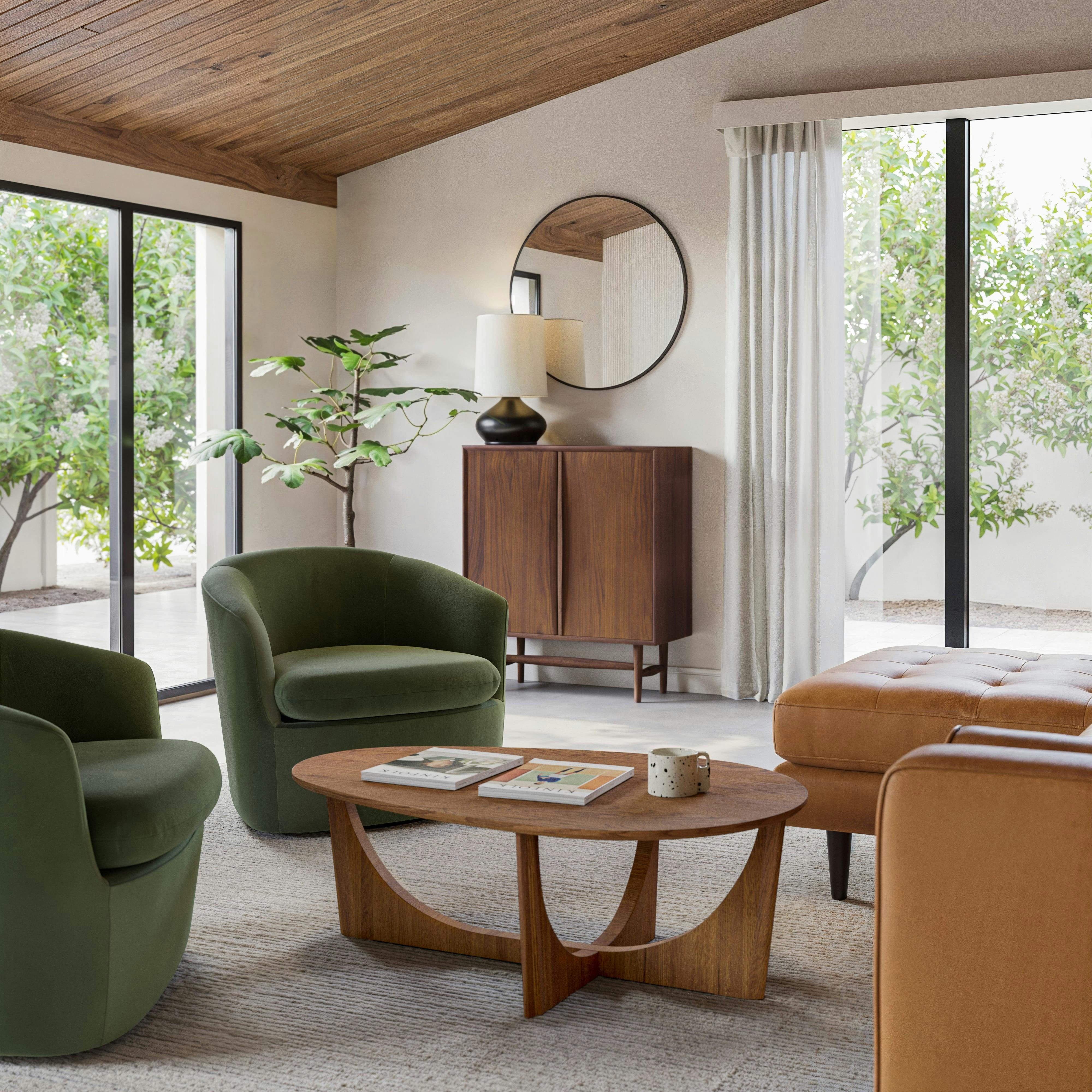 Article Turoy Swivel Lounge Chair - Thumbnail 2