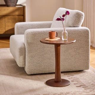 Fiore Side Table - Walnut