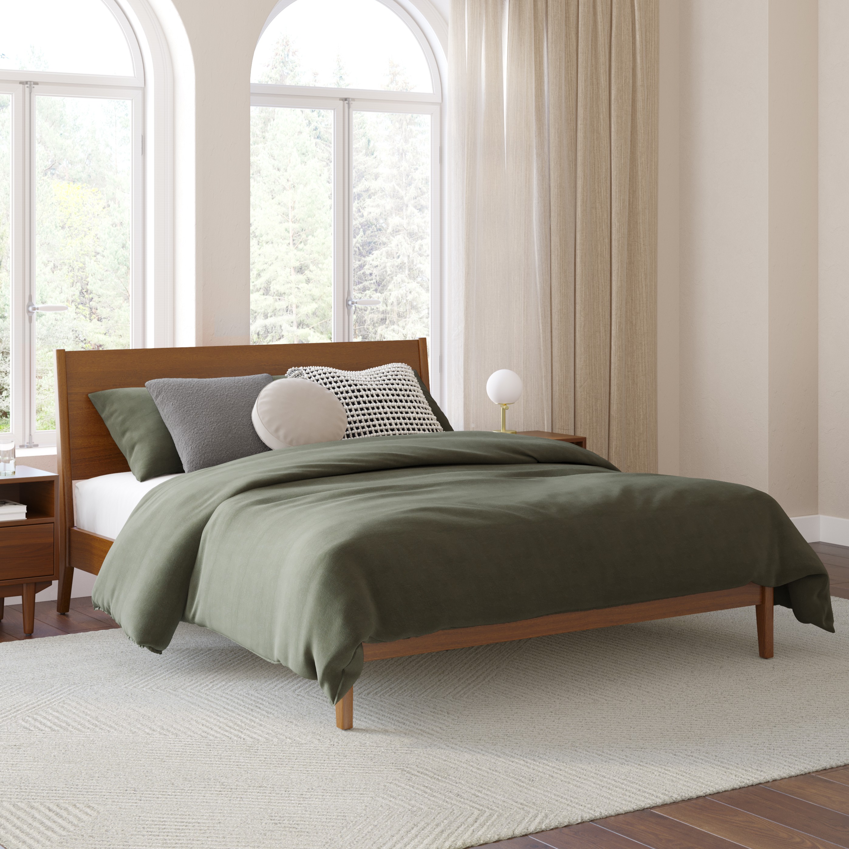 Cooper Walnut Queen Bed | Article