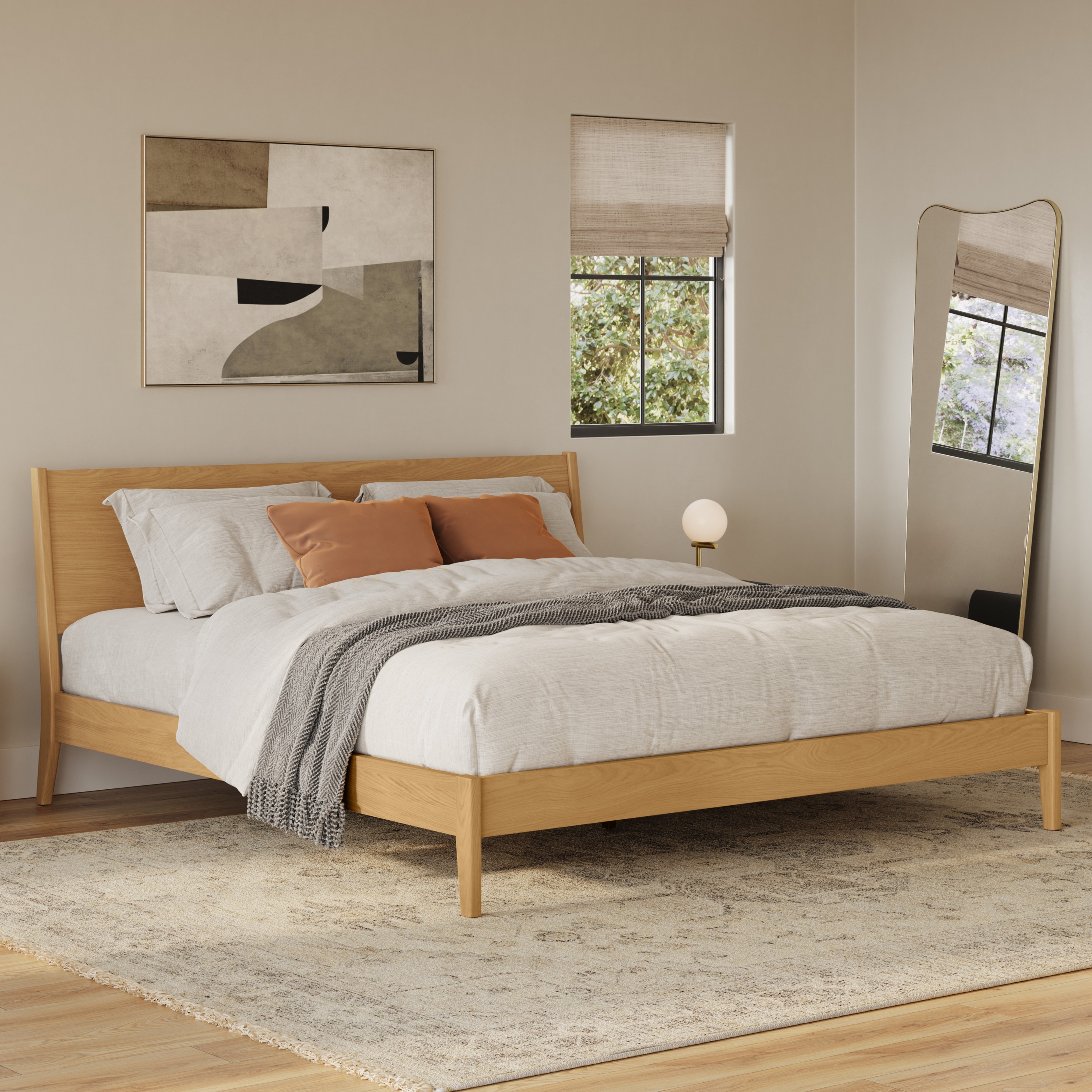 Cooper Natural Oak King Bed | Article