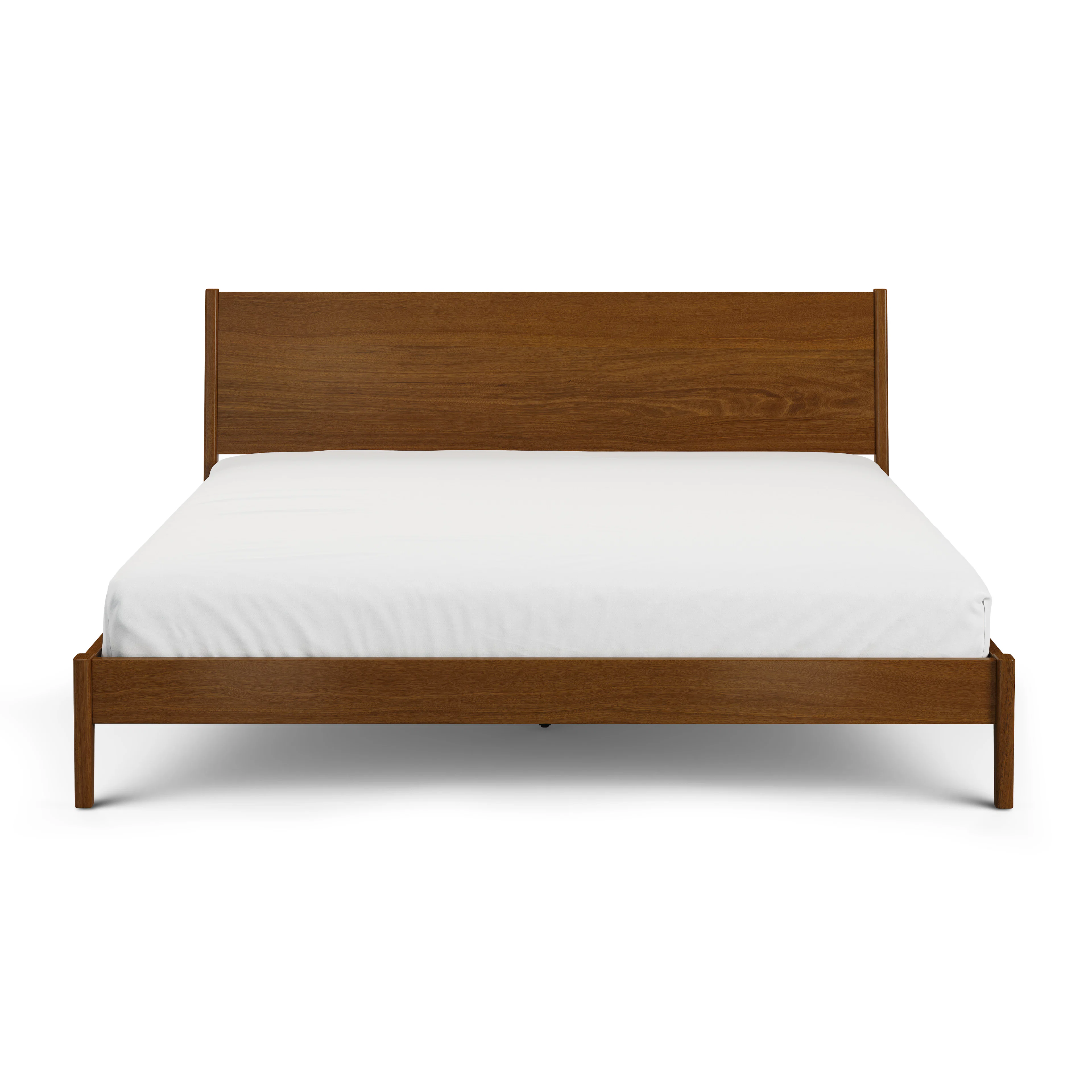 Cooper King Low Profile Bed - Walnut