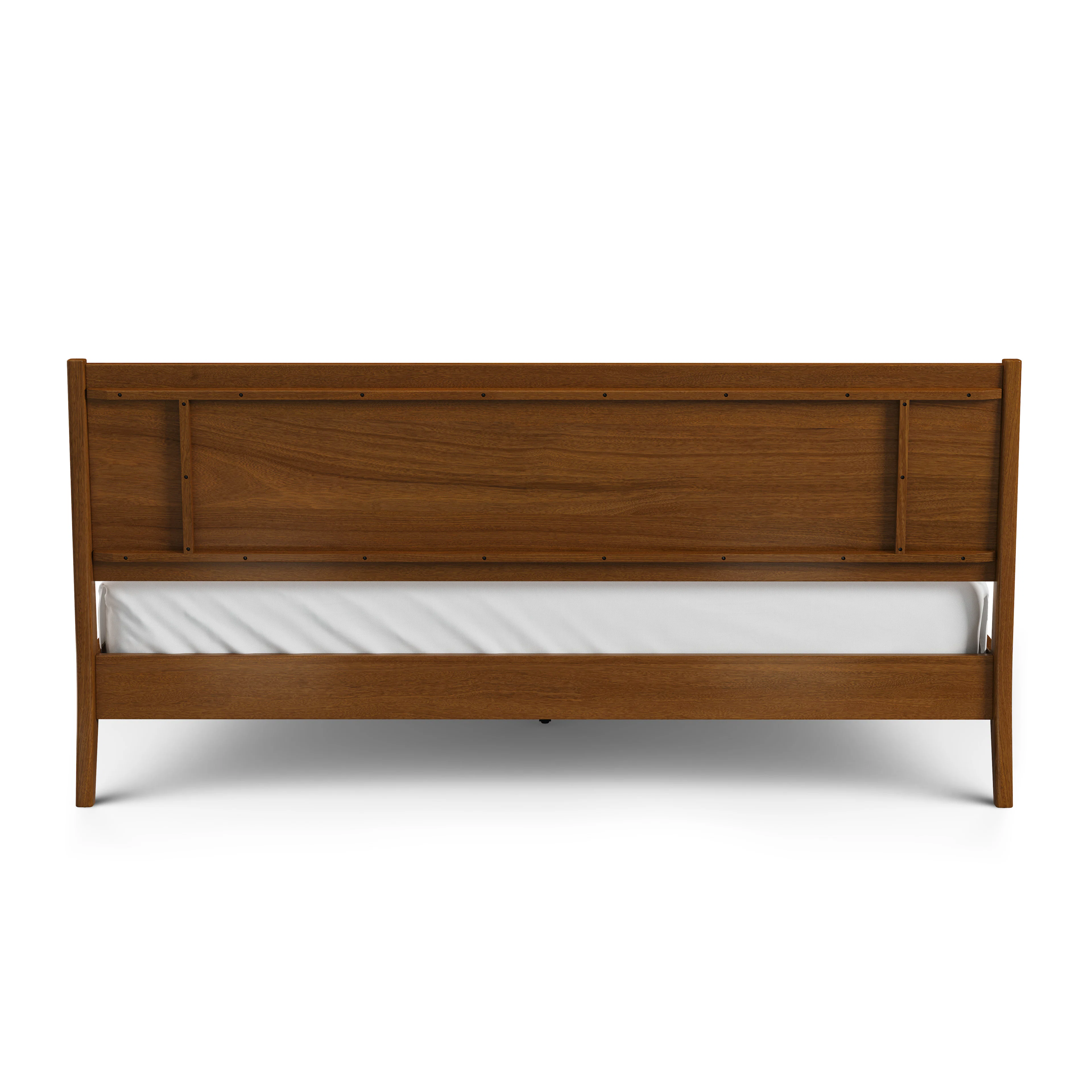 Cooper King Low Profile Bed - Walnut