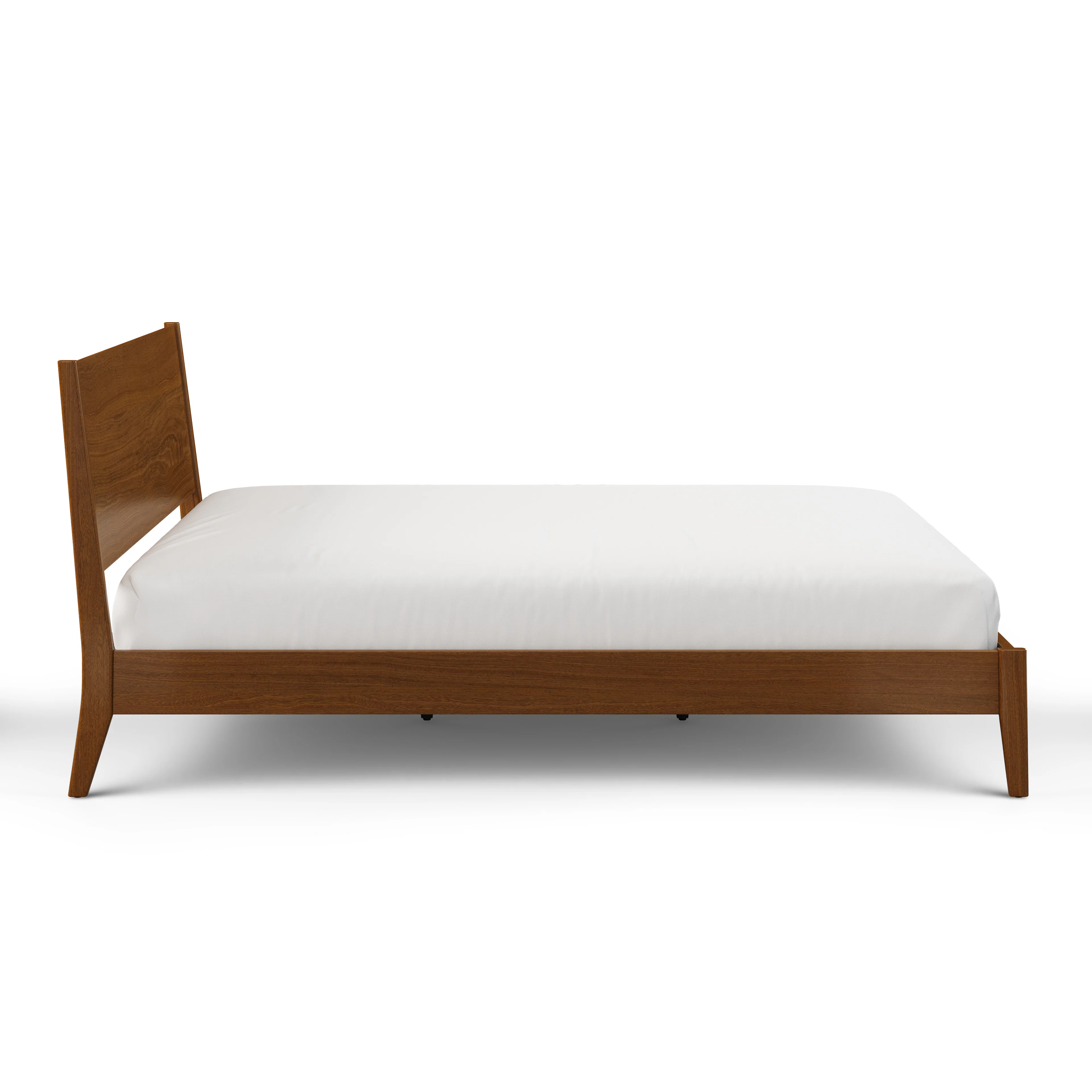Cooper King Low Profile Bed - Walnut