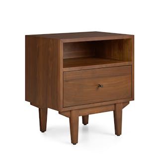 Cooper 1-Drawer Nightstand - Walnut