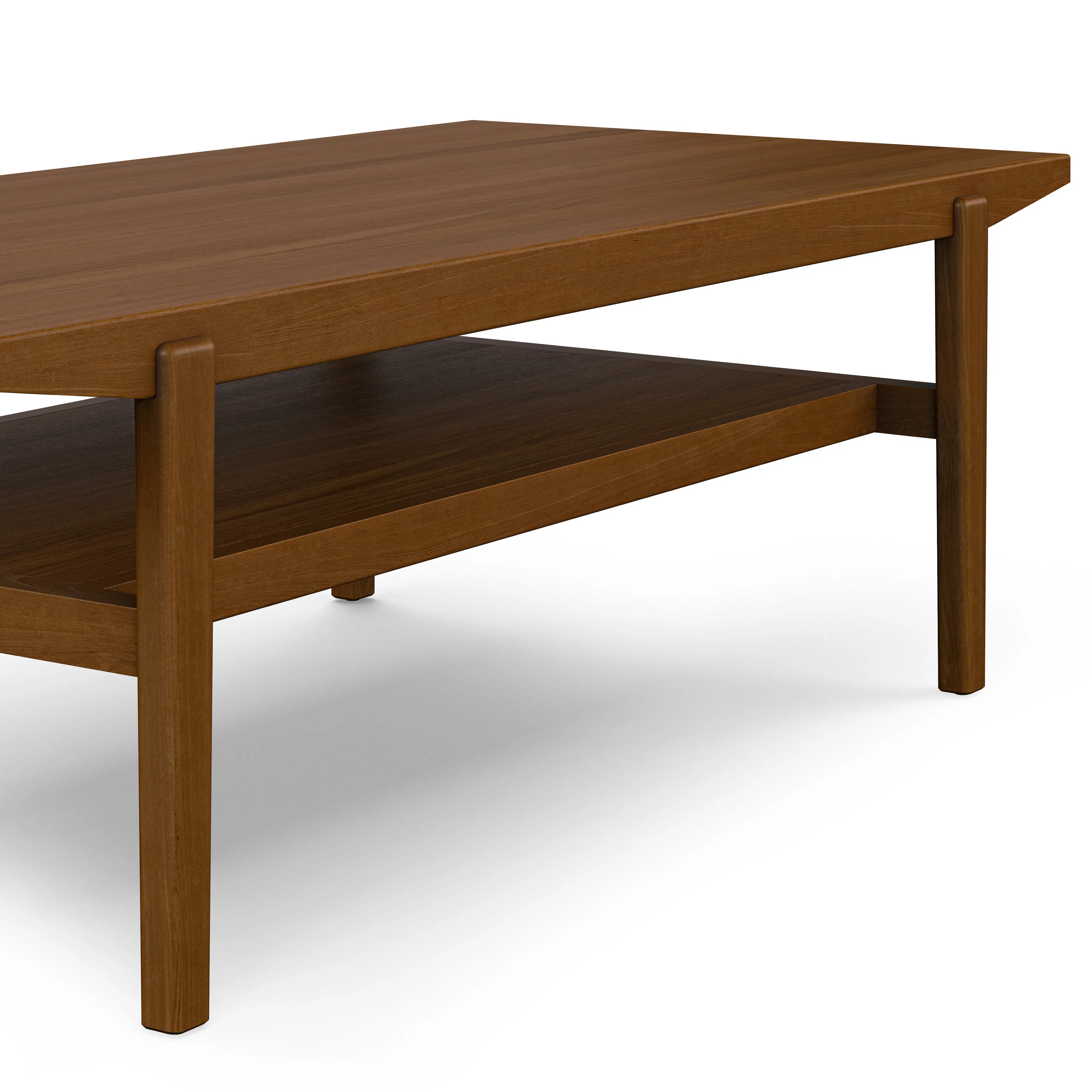 Cooper 51" Rectangular Coffee Table - Walnut