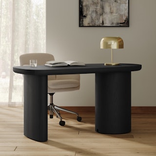 Baarlo 58.5" Desk - Black