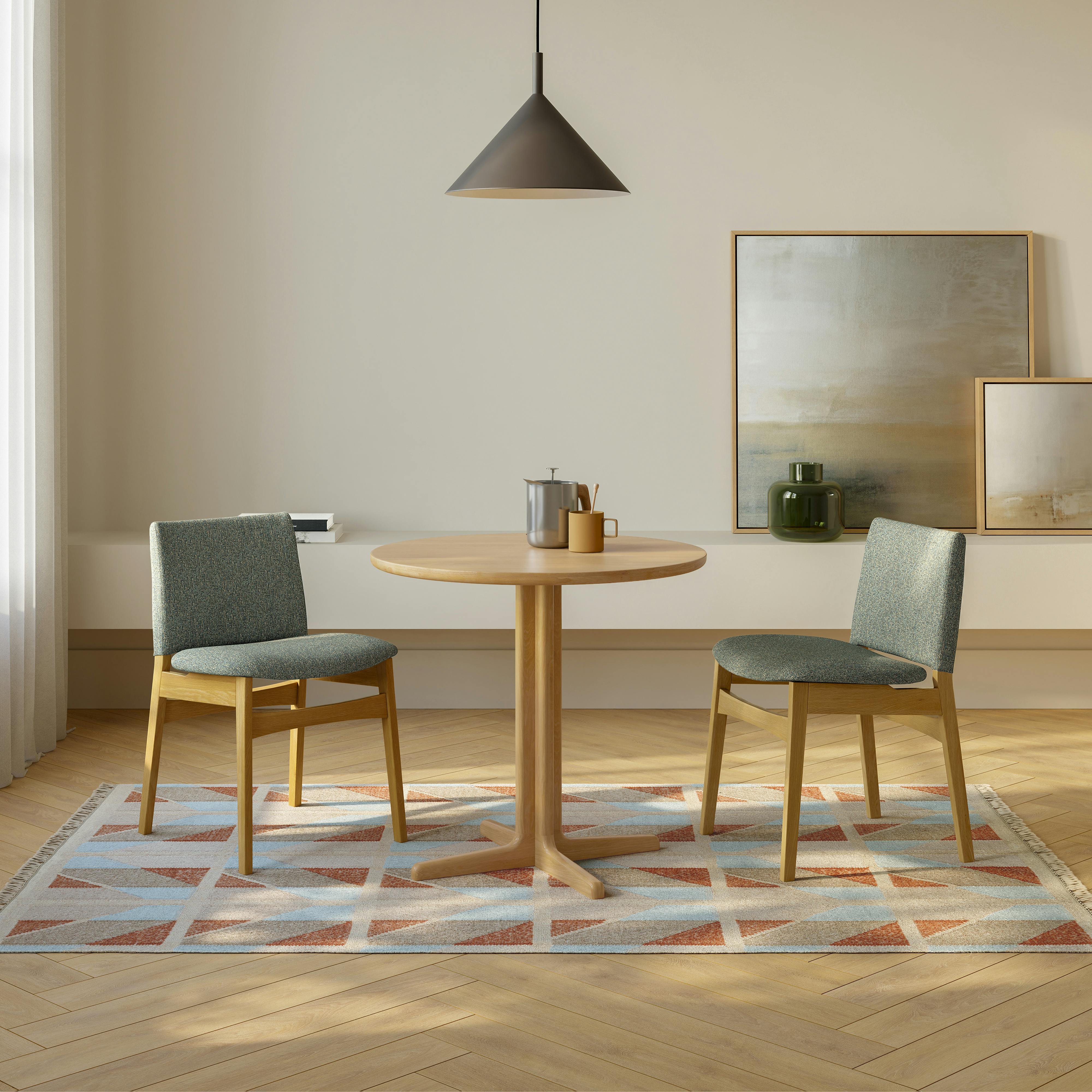 greeniche Round Cafe Table 800 オーク Round Cafe Table Φ900｜オーク無垢材 | 北欧家具 北欧インテリア通販