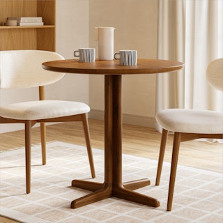 Odie Café Table - Walnut