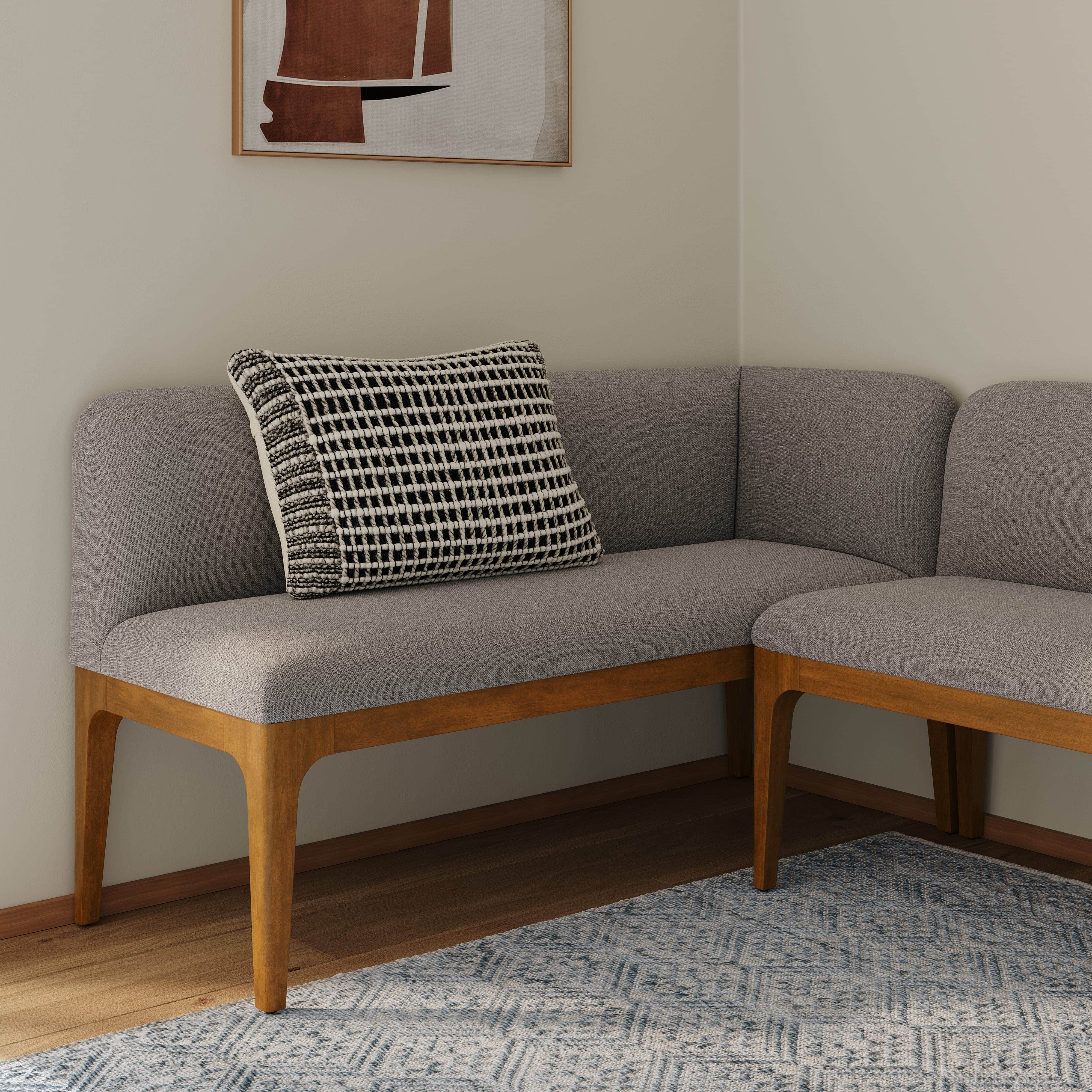 Rosin Sand Ivory Armless Banquette | Article
