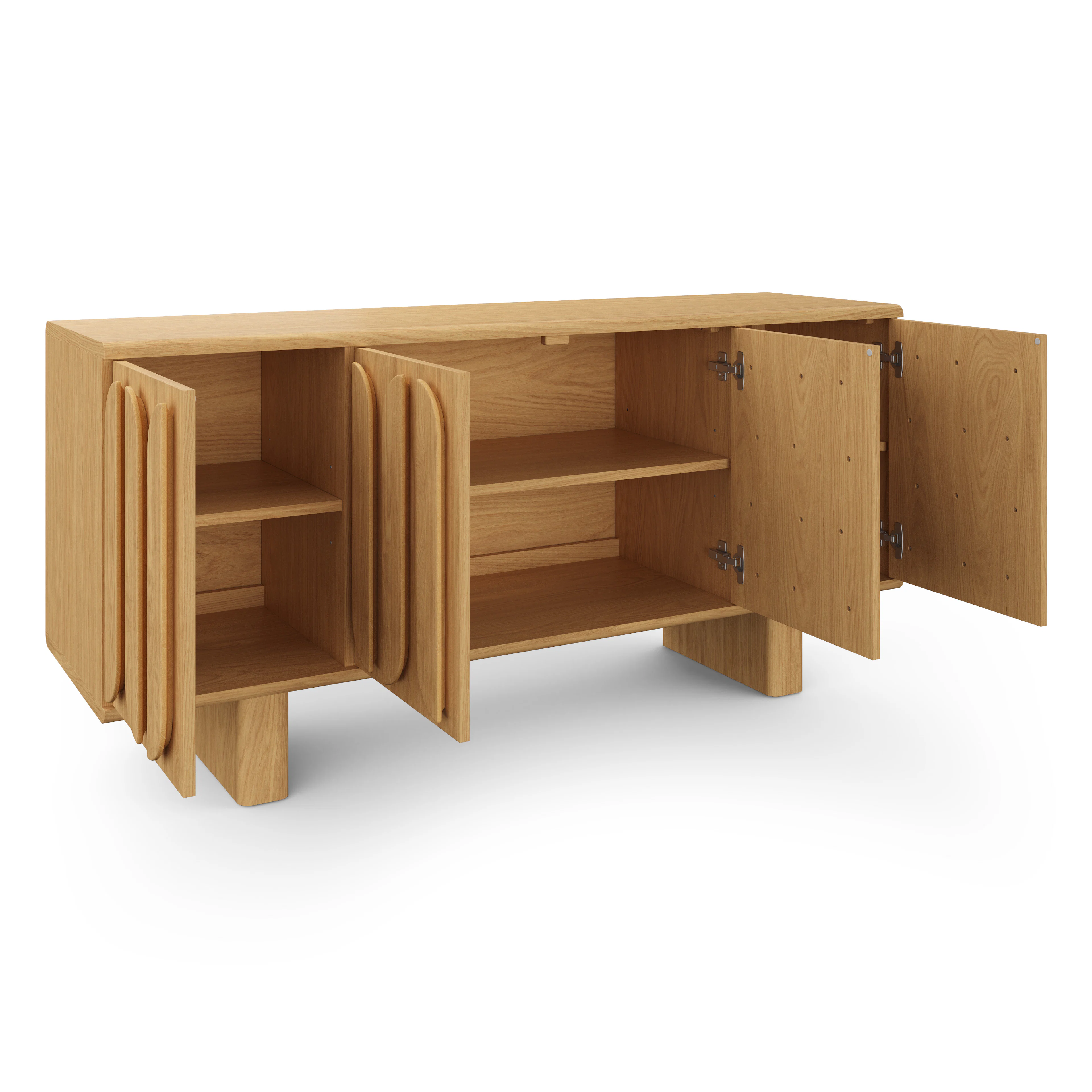 Ansel 63" Sideboard - Natural Oak