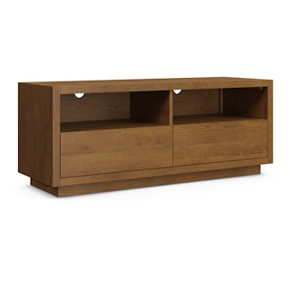 Leif 54" Media Unit - Smoked Oak