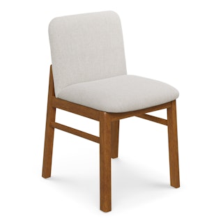 Mikkel Dining Chair - Walnut and Santolina Gray
