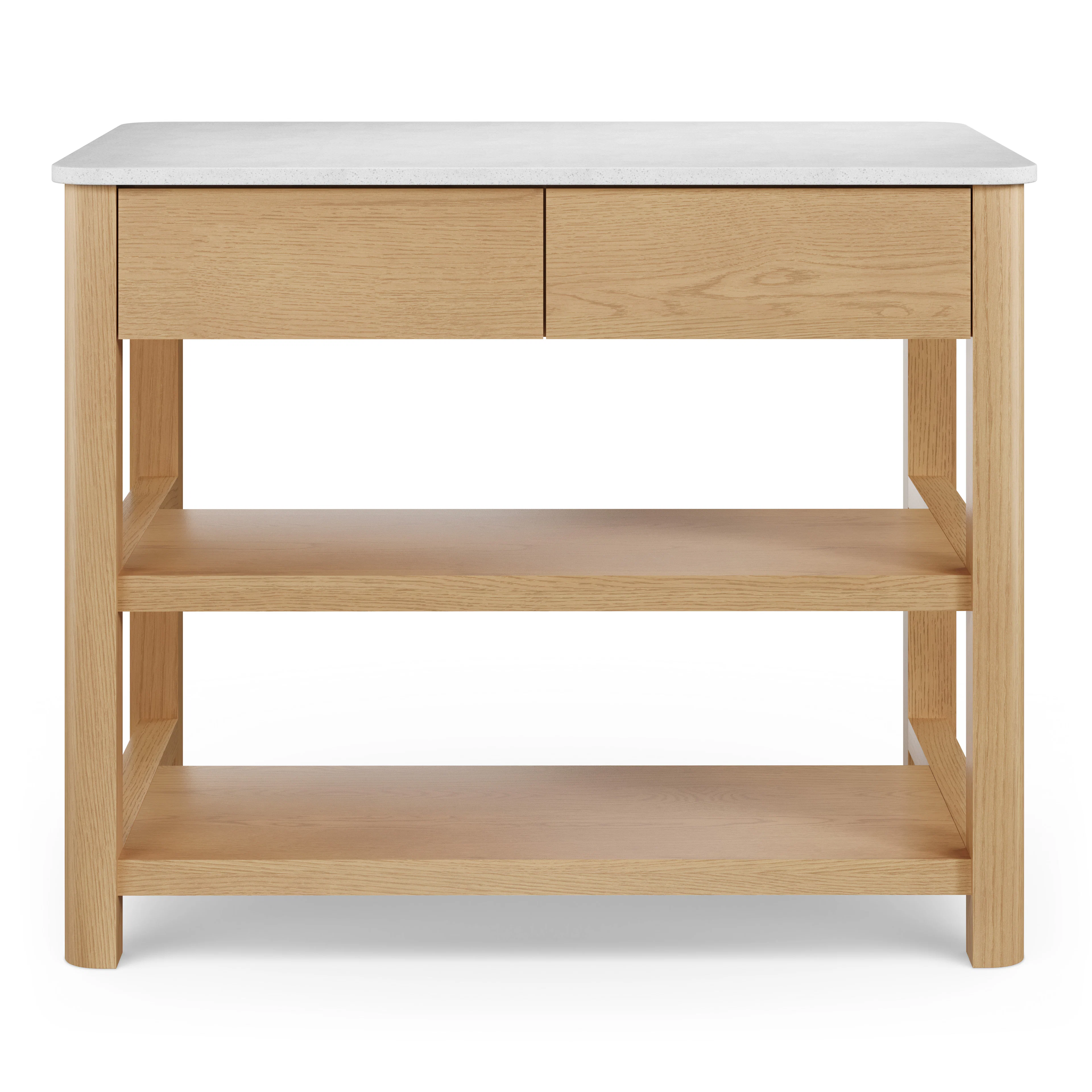 Holme 44" Kitchen Island - White Oak
