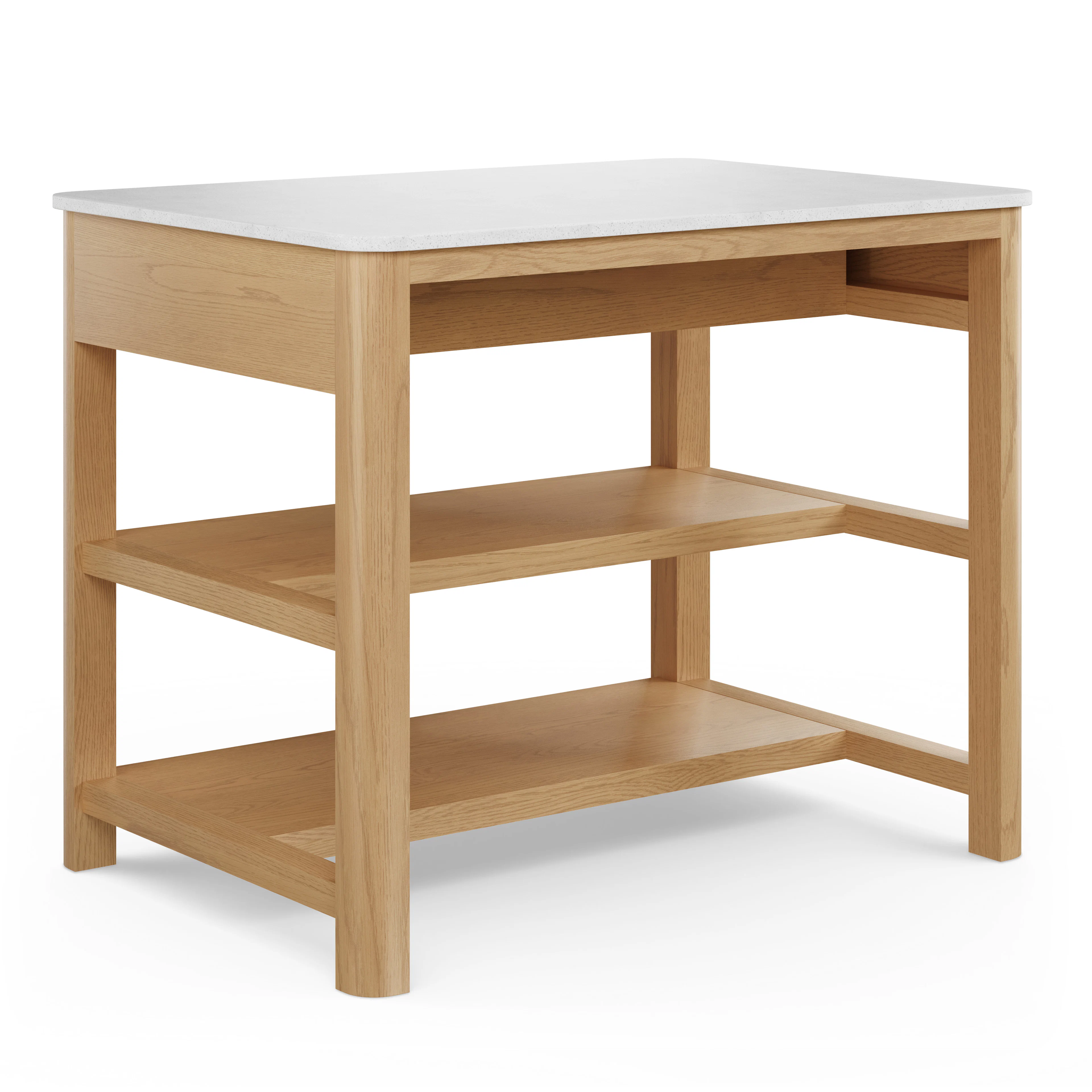 Holme 44" Kitchen Island - White Oak