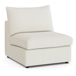Lenae 32" Armless Chair Module - Savoy Ivory