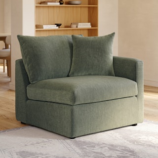 Lenae 36.25" Right Arm Module - Eleos Green