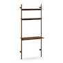 Heidi 33.5" Modular Wall Desk - Walnut