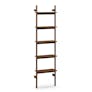 Heidi 21" Modular Shelving Unit, Narrow - Walnut
