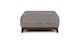 Ceni Volcanic Gray Ottoman - Gallery View 4 of 10.