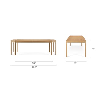 The Sylvo Dining Chair x Heidi Dining Table Bundle - Primary View 1 of 6 (Click To Zoom).