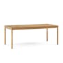Heidi 78" - 97.5" Extendable Dining Table - White Oak