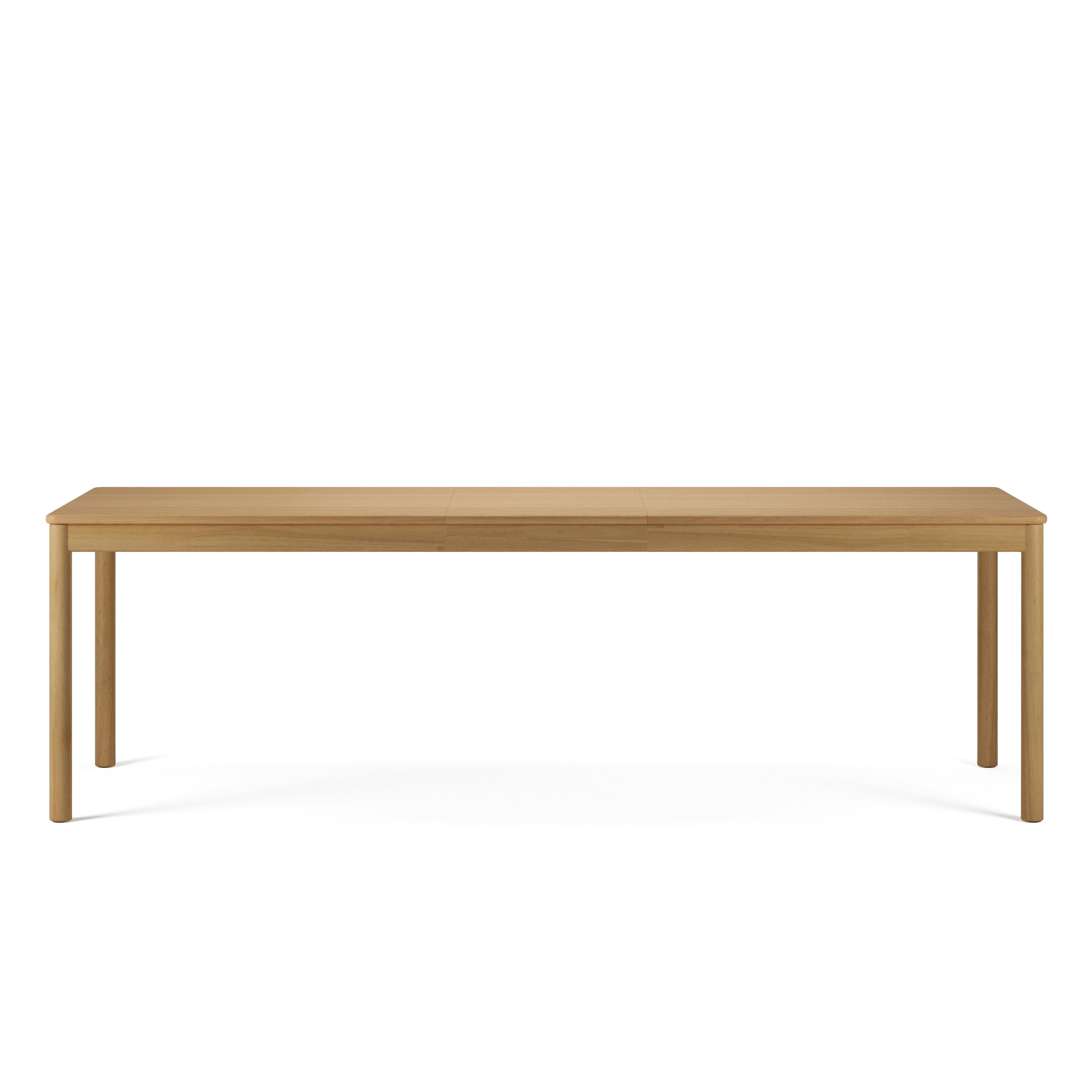 Heidi White Oak Extendable Dining Table for 8 | Article