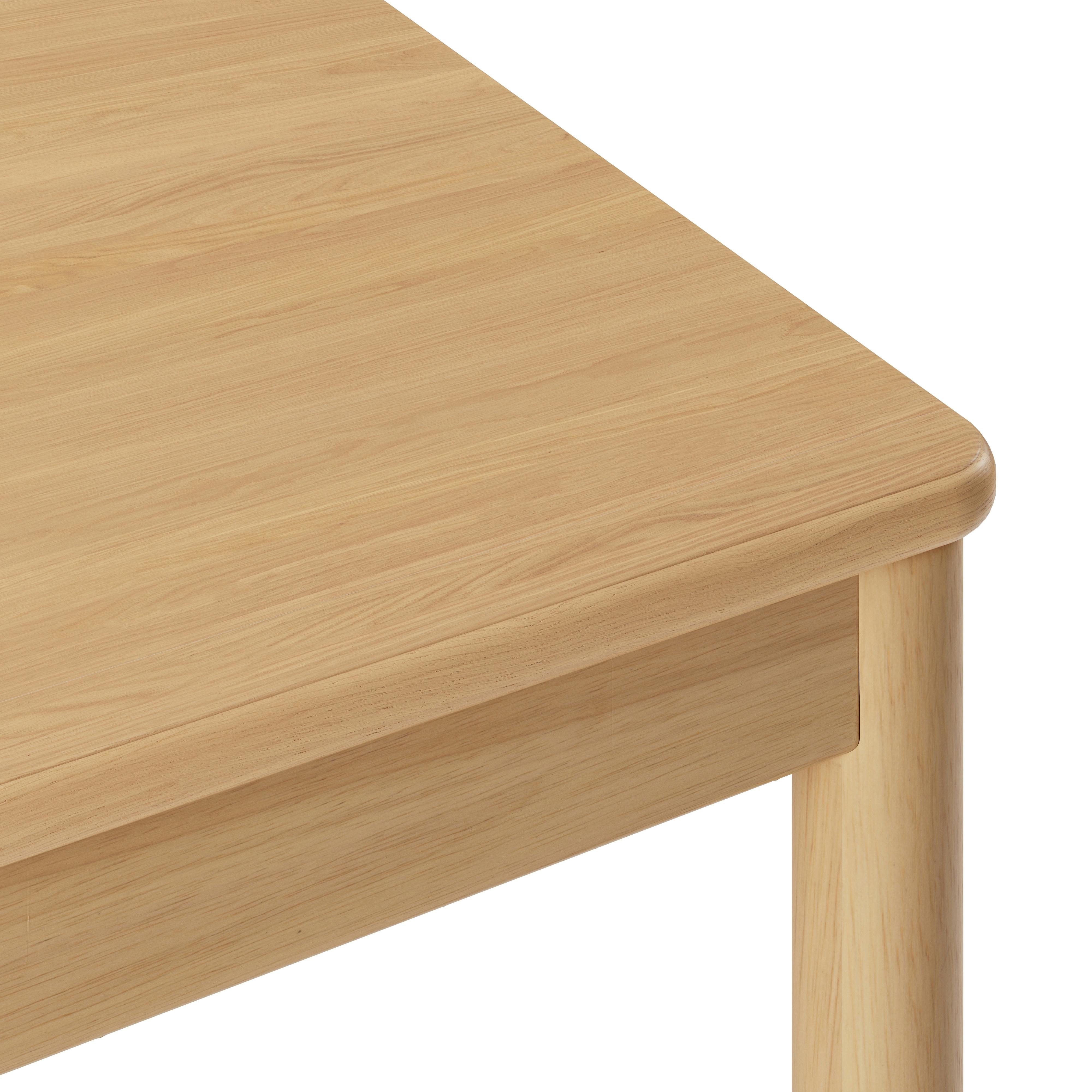 Heidi White Oak Extendable Dining Table for 8 | Article