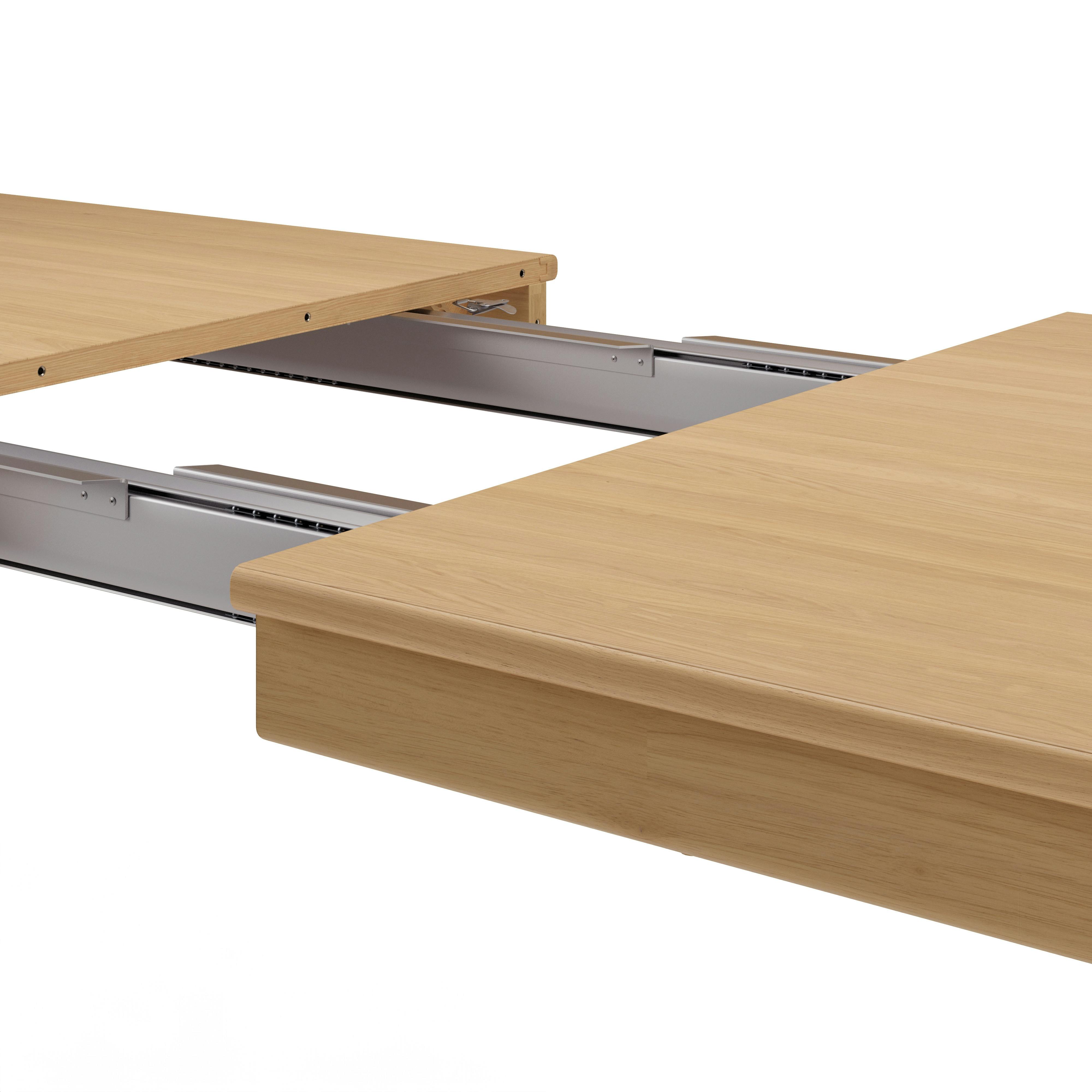 Heidi White Oak Extendable Dining Table for 8 | Article